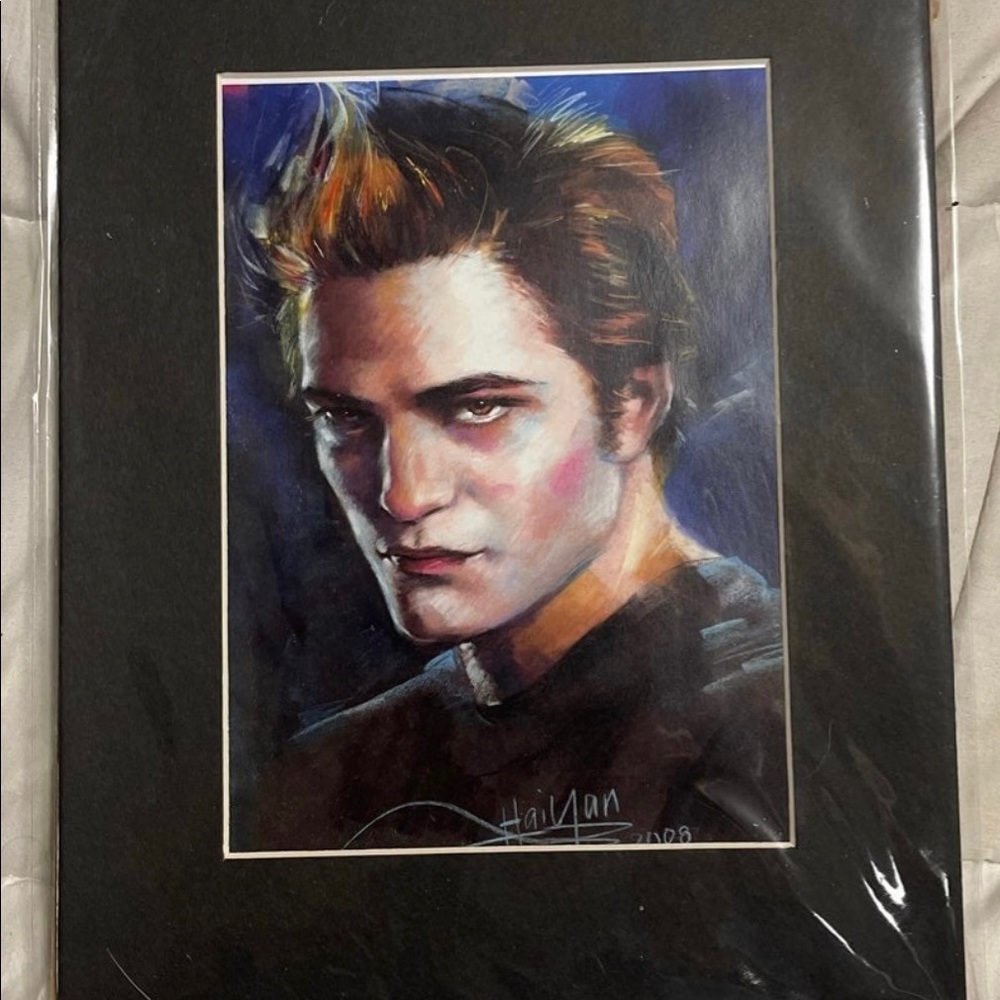 Edward Cullen Matted Picture